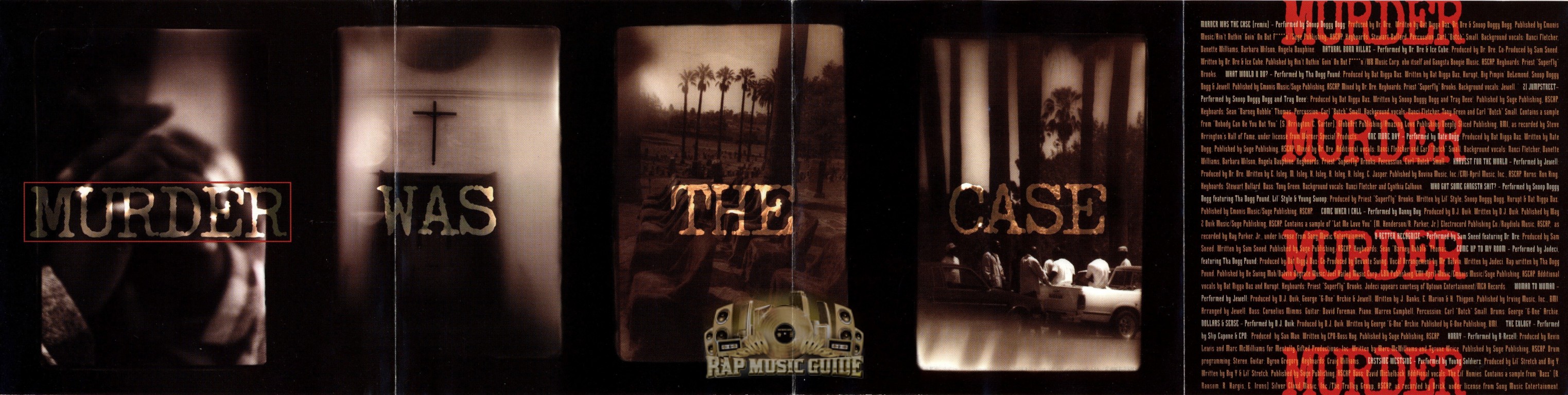 洋楽 Murder Was The Case (o.s.t) US Various Artists - Murder Was The Case - Amazon.com Music